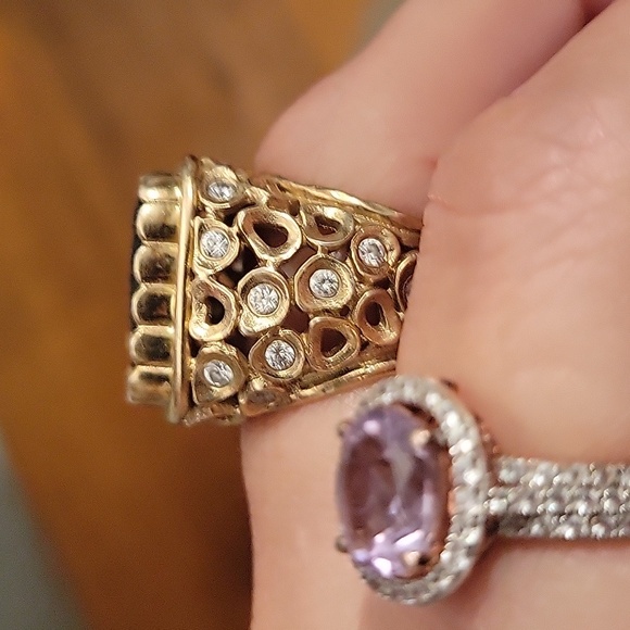 Druzy Quartz Ring - Melinda Maria - - Picture 12 of 13